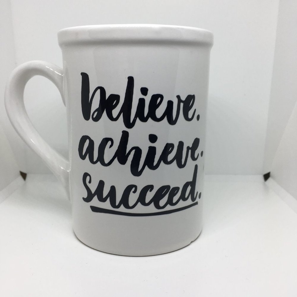 Custom Mug "Believe achieve succeed"